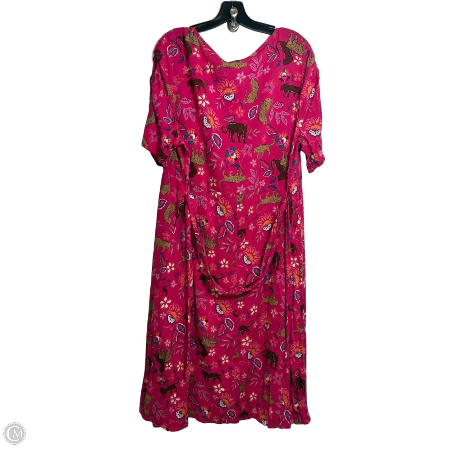 Dress Casual Midi By Torrid In Pink, Size: 2x