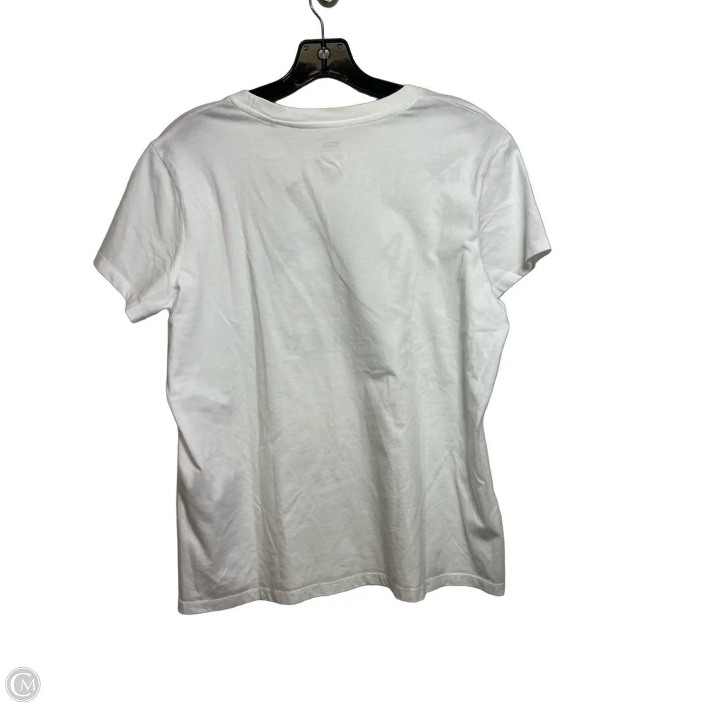 Top Short Sleeve Basic By Levis In White, Size: L