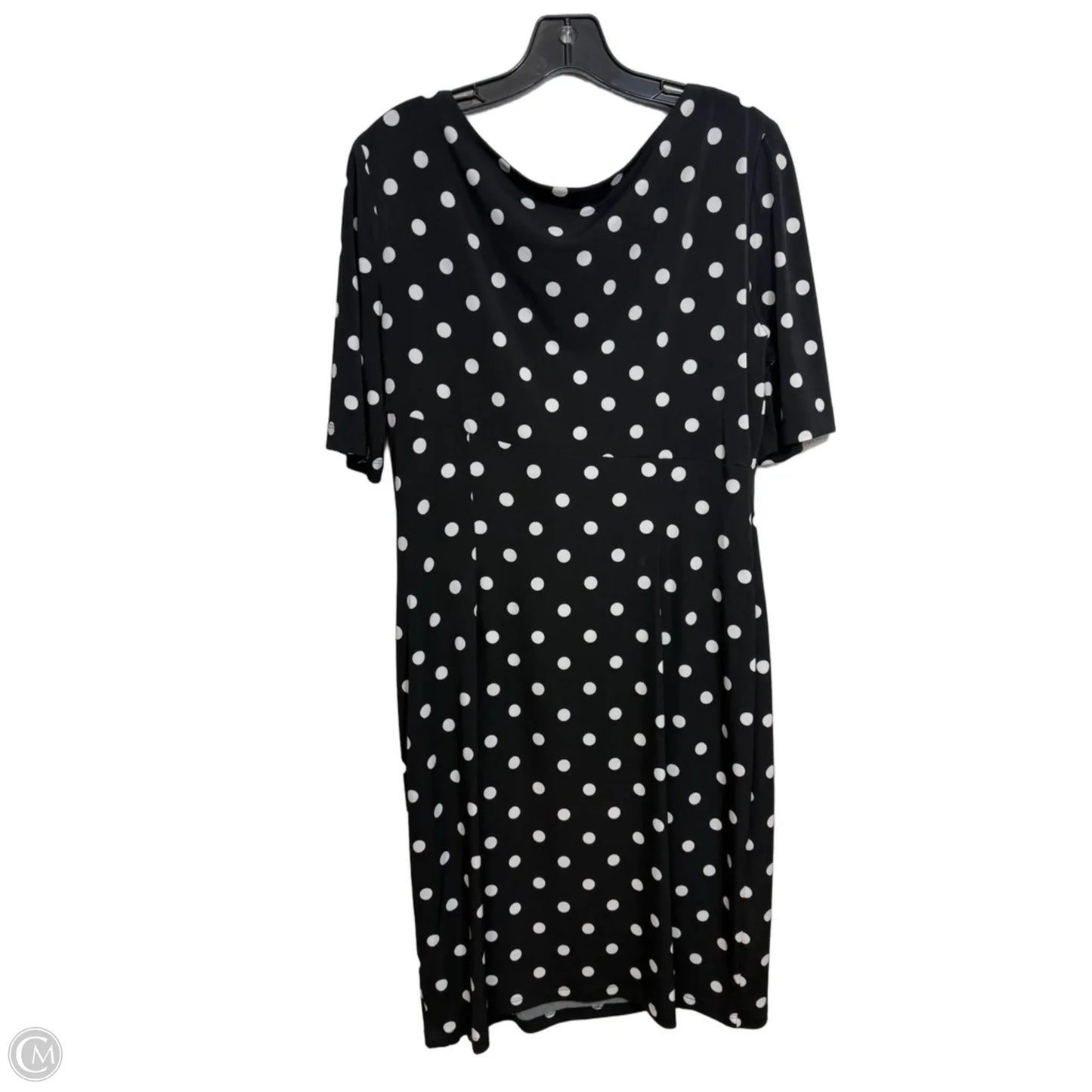 Dress Party Short By Connected Apparel In Polkadot Pattern, Size: 14p