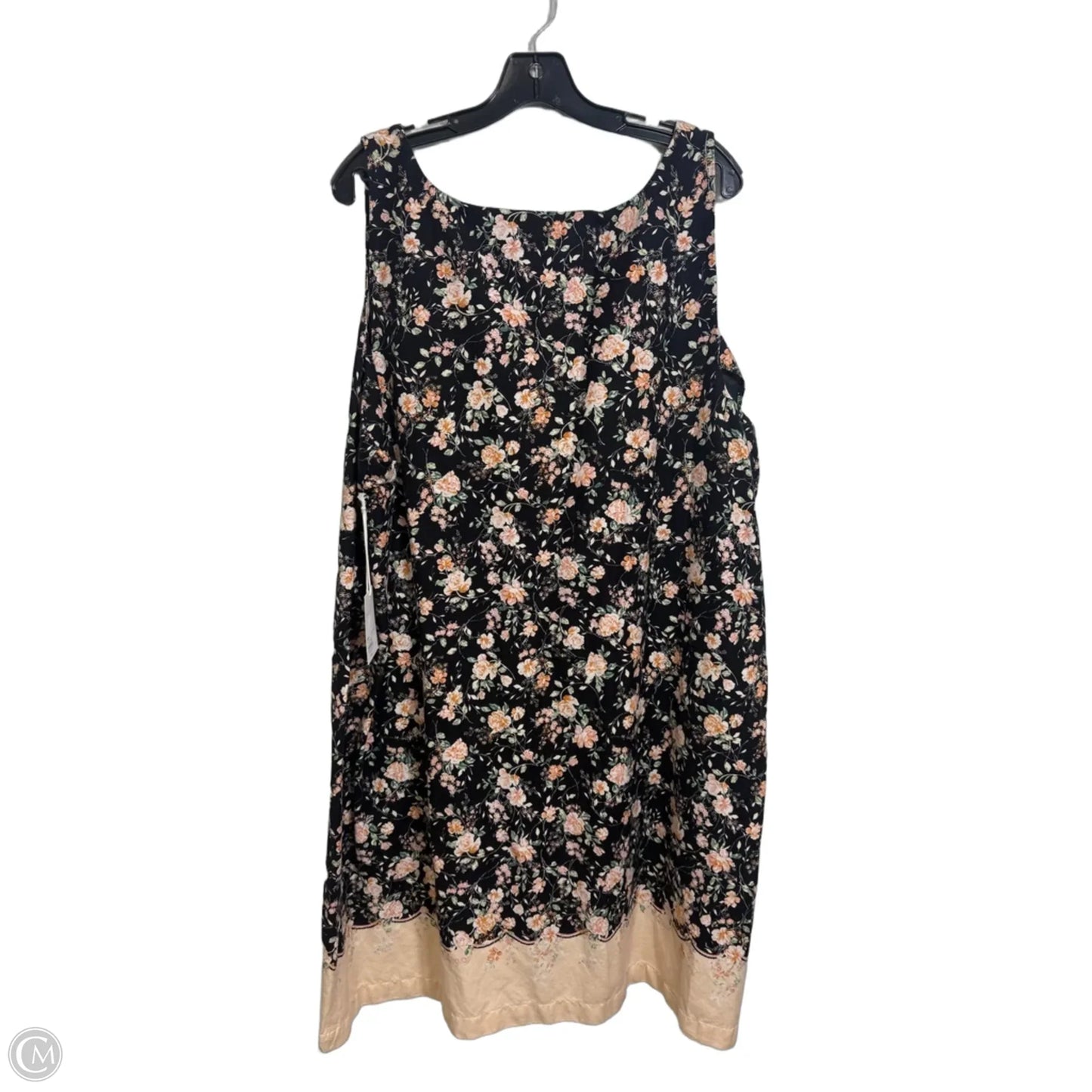 Dress Casual Short By Lc Lauren Conrad In Floral Print, Size: 2x