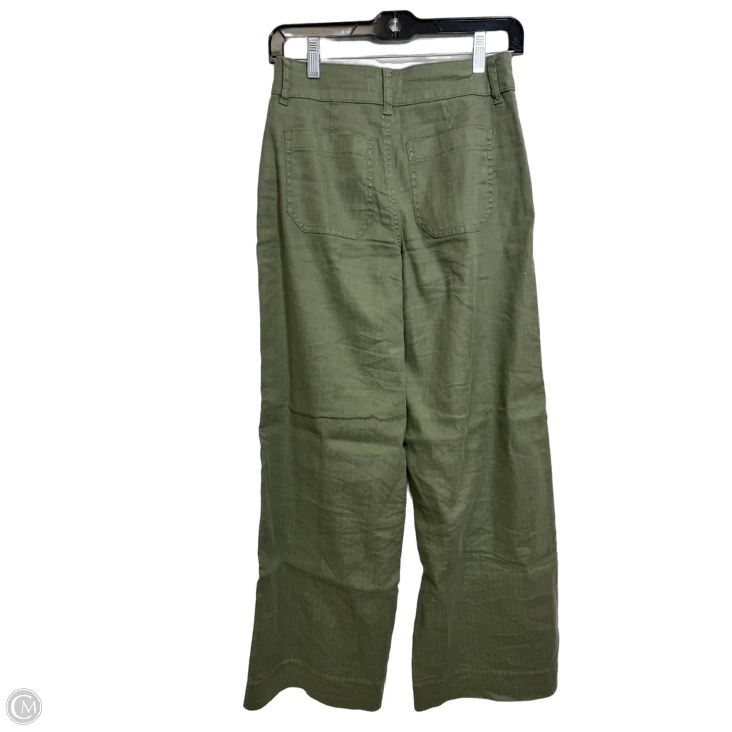 Pants Wide Leg By Evereve In Green, Size: 0