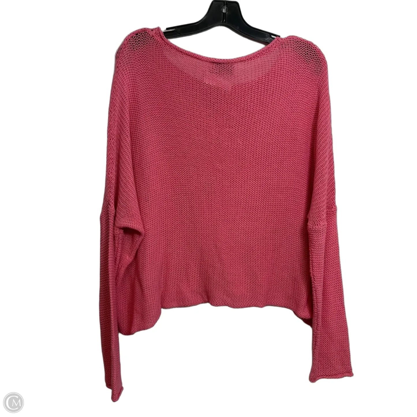 Top Long Sleeve By Wooden Ships In Pink, Size: M