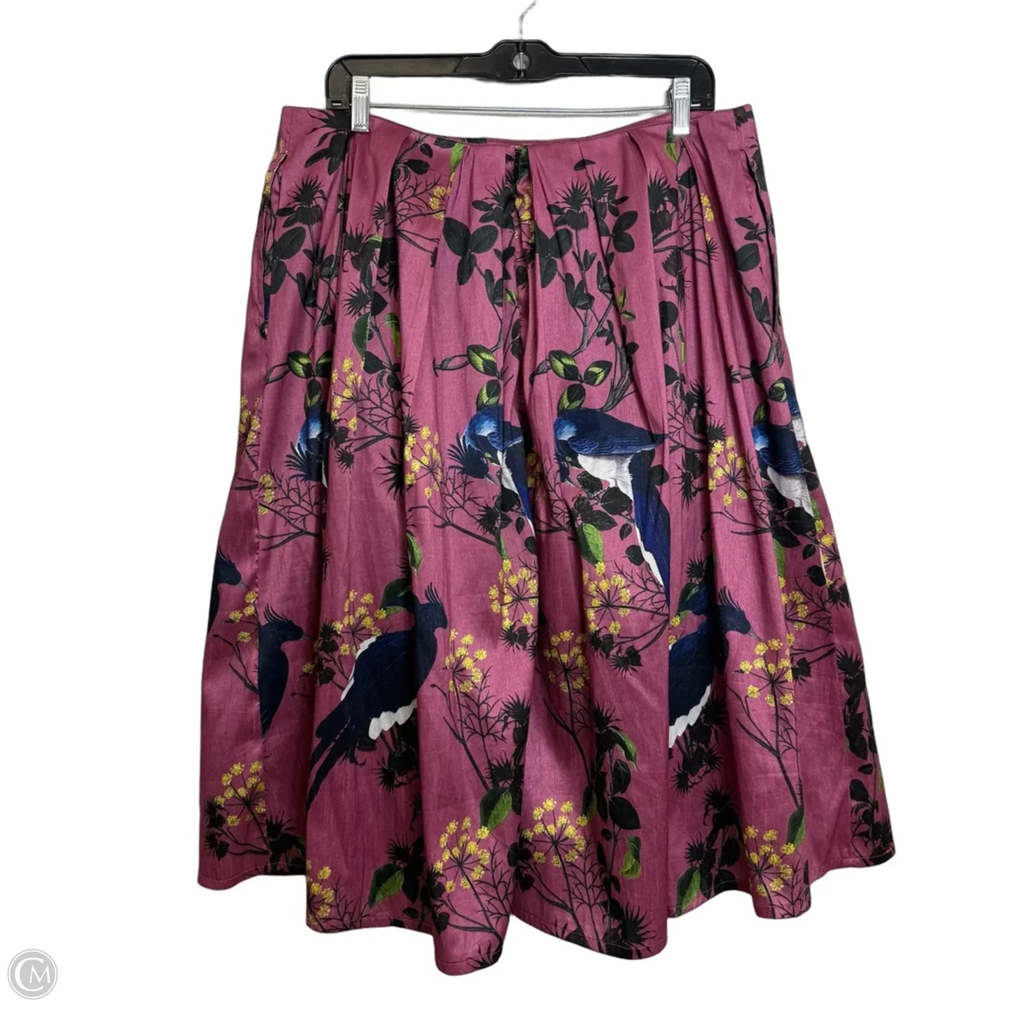 Skirt Midi By Clothes Mentor In Mauve, Size: Xl