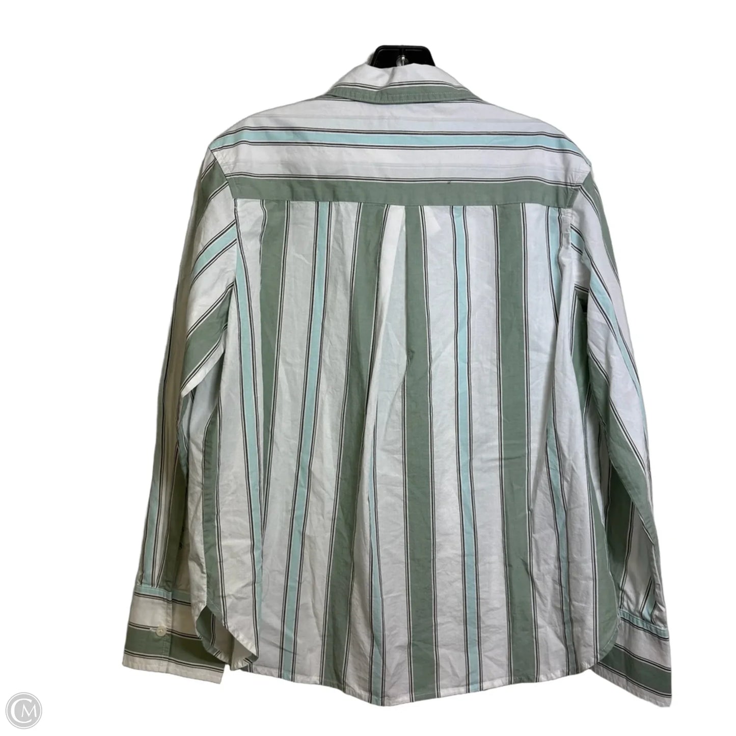 Top Long Sleeve By Loft In Striped Pattern, Size: Xs