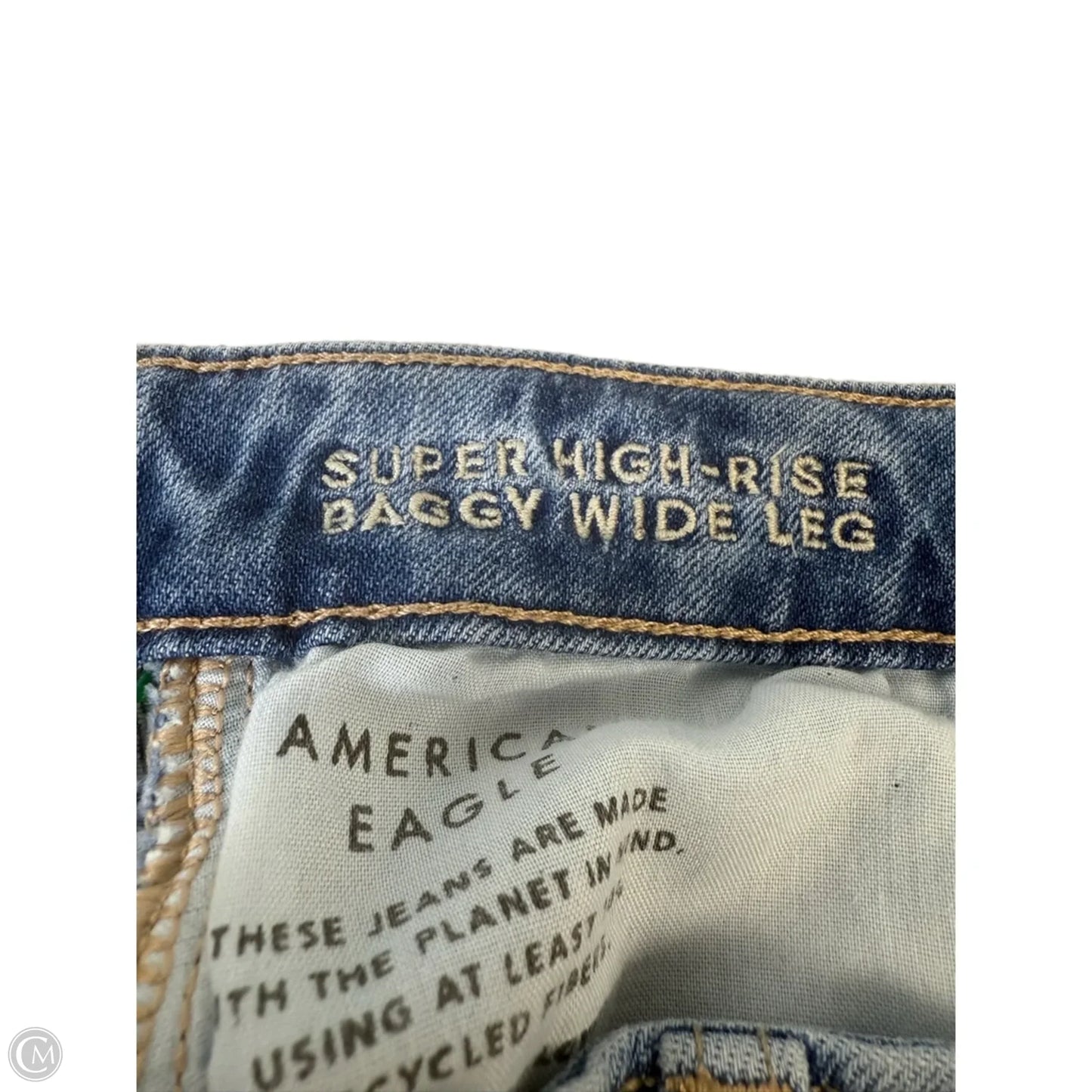 Jeans Boot Cut By American Eagle In Blue, Size: 0