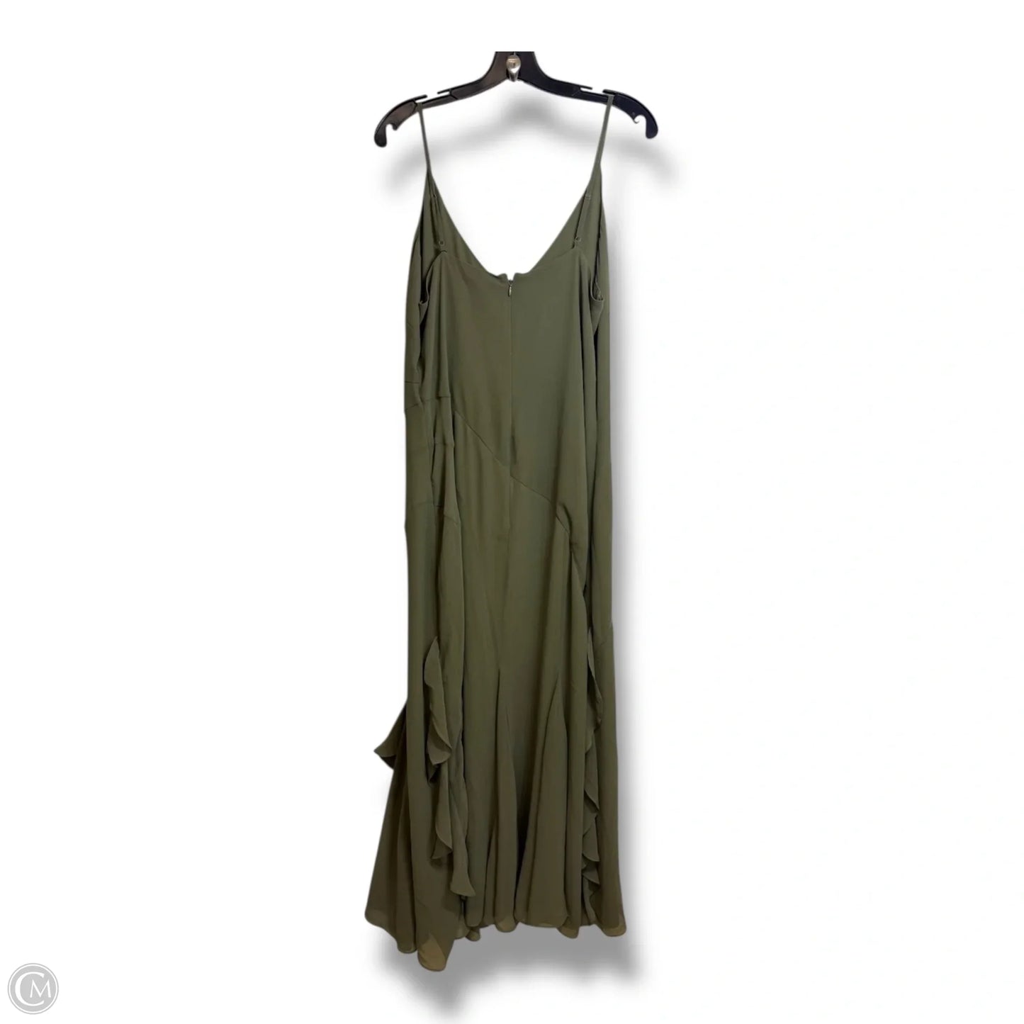 Dress Casual Maxi By White House Black Market In Green, Size: 14