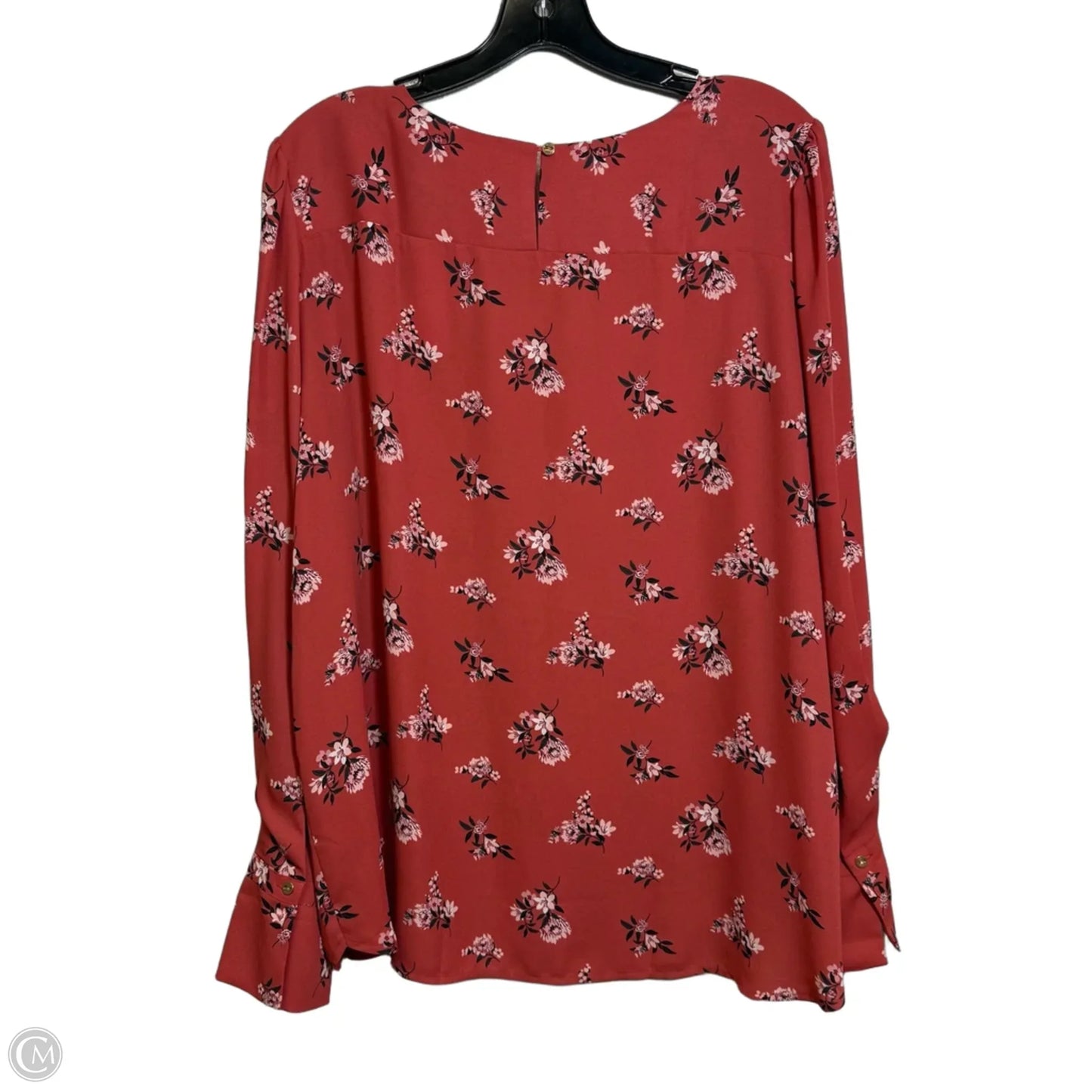 Top Long Sleeve By Loft In Pink, Size: Xl