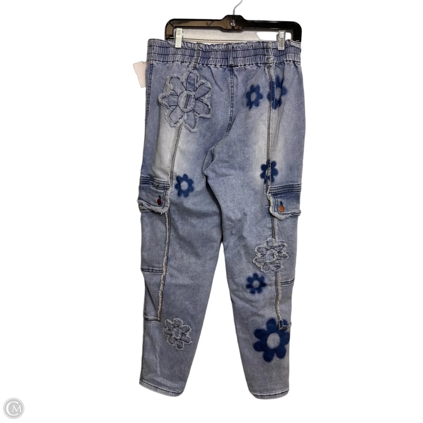 Jeans Straight By Oli & Hali In Blue Denim, Size: L