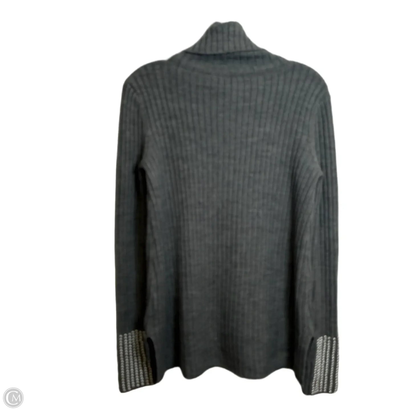 Sweater By Simply Vera In Grey, Size: M