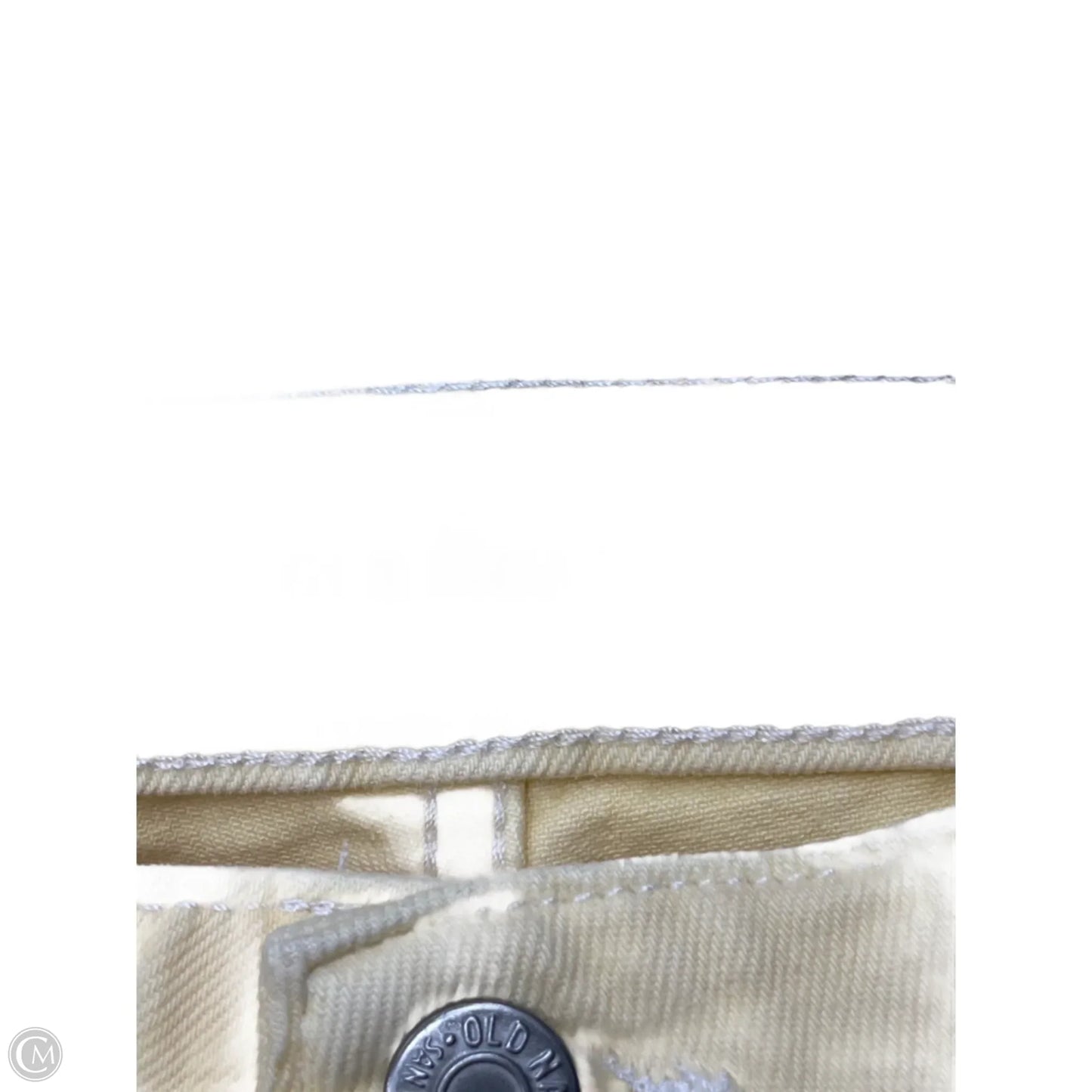 Jeans Wide Leg By Old Navy In Yellow, Size: 8