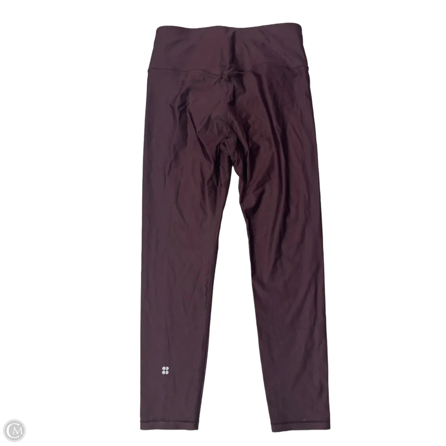 Athletic Leggings By Sweaty Betty In Maroon, Size: M