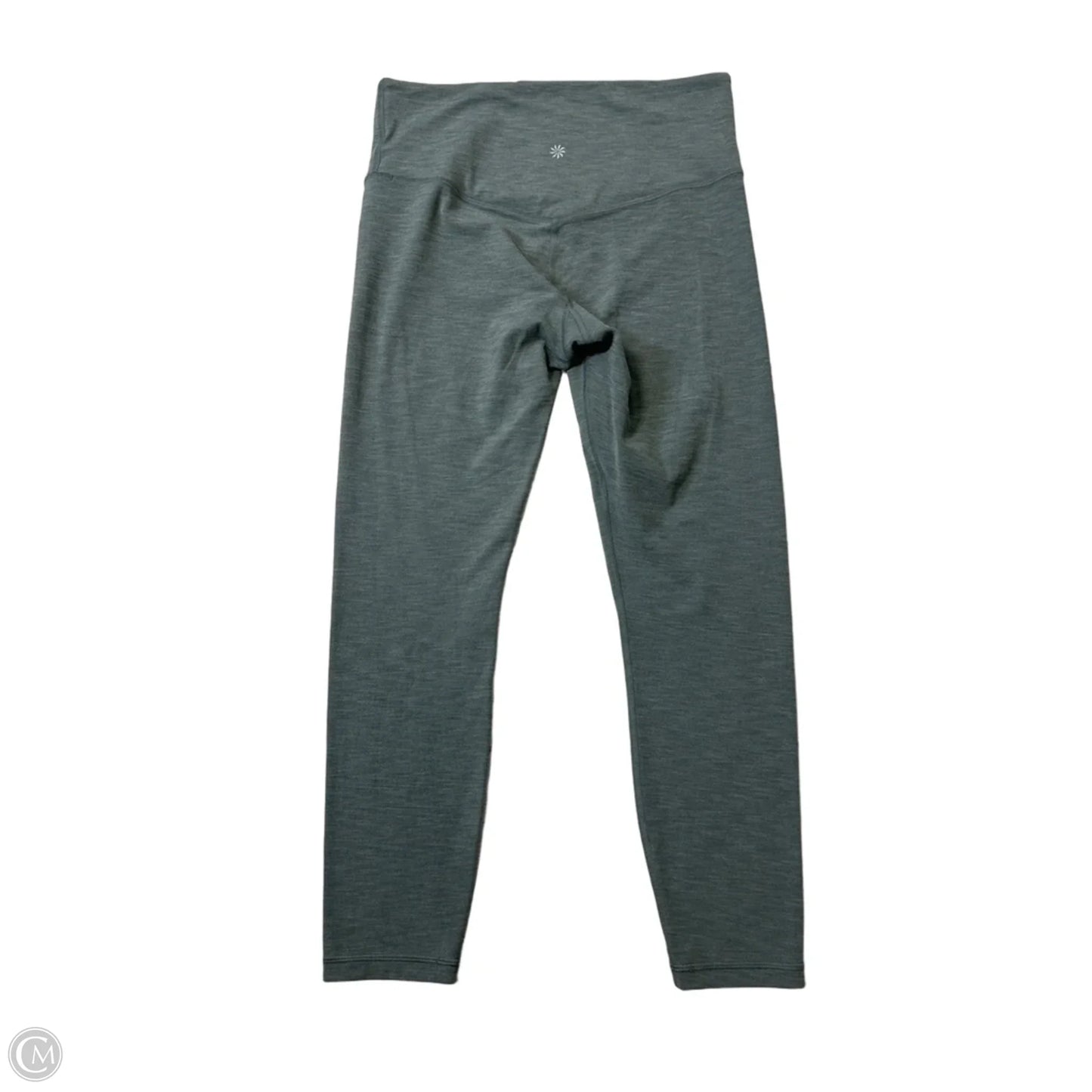 Athletic Leggings By Athleta In Grey, Size: M