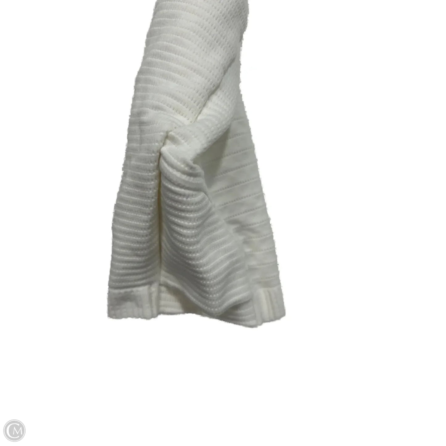 Athletic Top Long Sleeve Collar By Athleta In White, Size: Xs