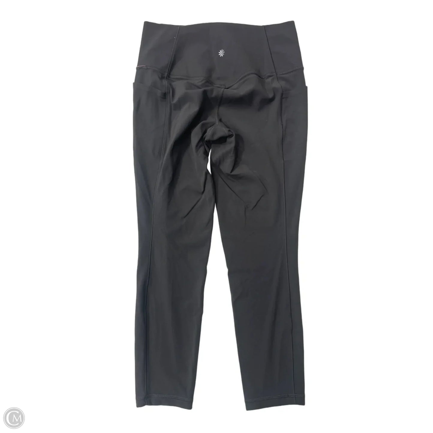 Athletic Leggings By Athleta In Grey, Size: M