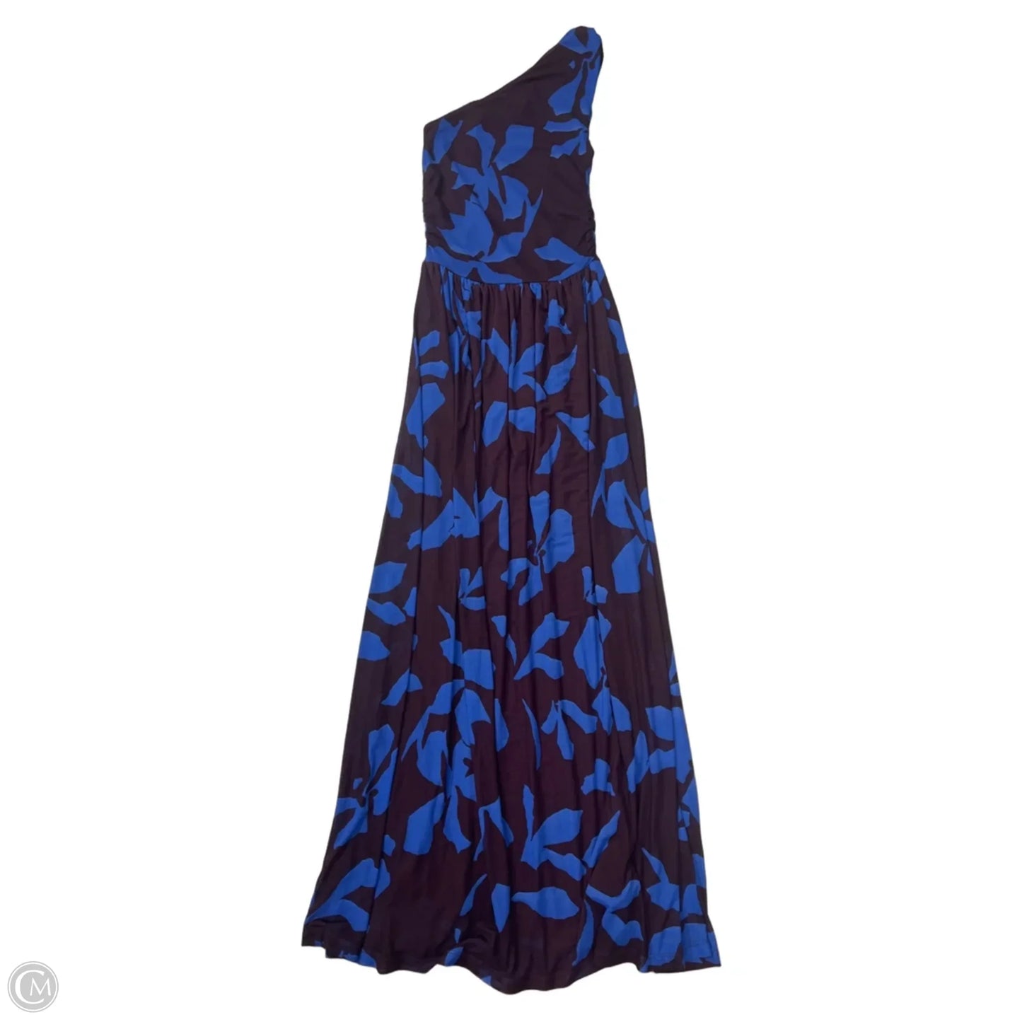 Dress Maxi By Evereve In Blue & Brown, Size: Xs