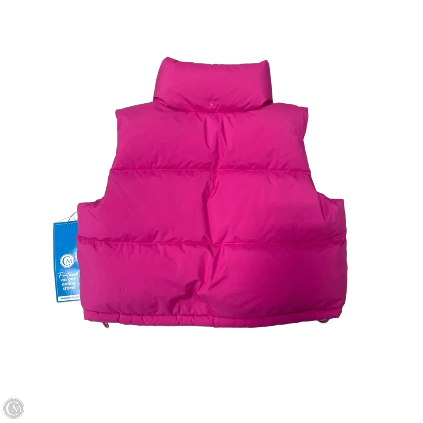 Athletic Jacket By Lululemon In Pink, Size: S