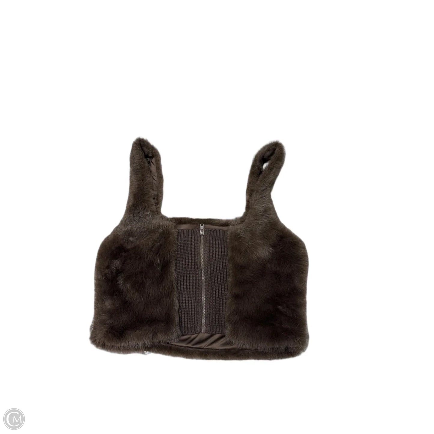 New! Top Sleeveless By Steve Madden In Brown, Size: S