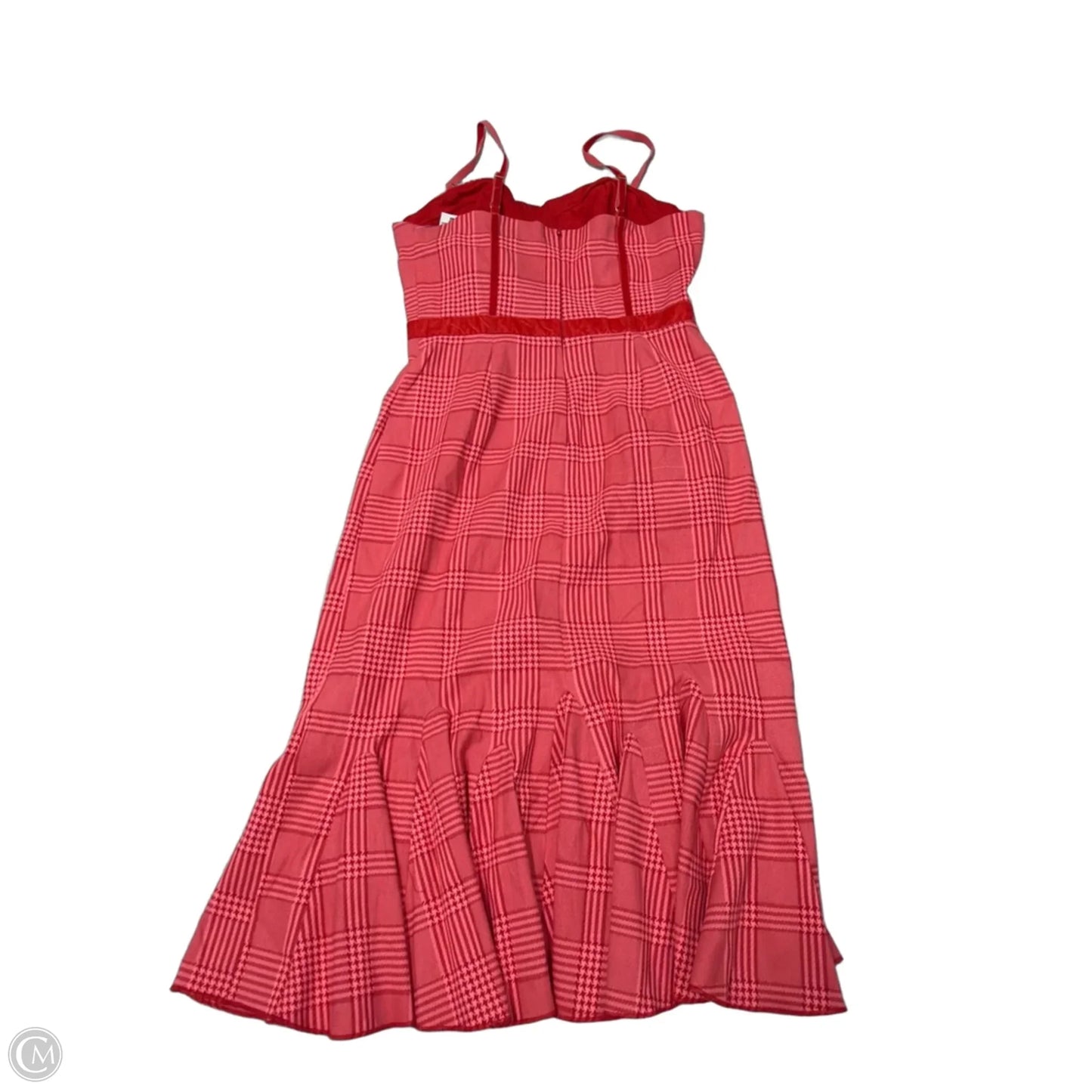 Dress Party Midi By Betsey Johnson In Pink & Red, Size: S