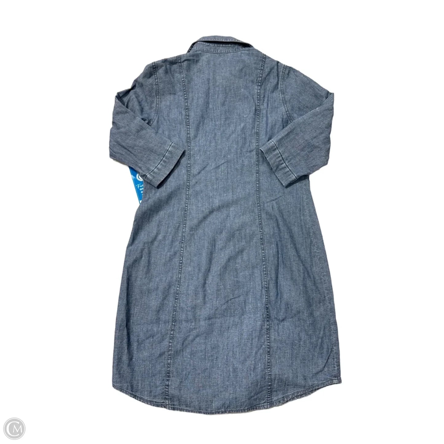 Dress Casual Midi By Coldwater Creek In Blue, Size: Mp