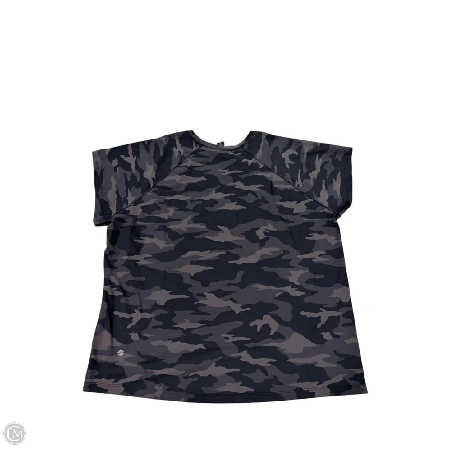 New! Ultimate Camo Train Tee By Athleta In Black, Size: Xl
