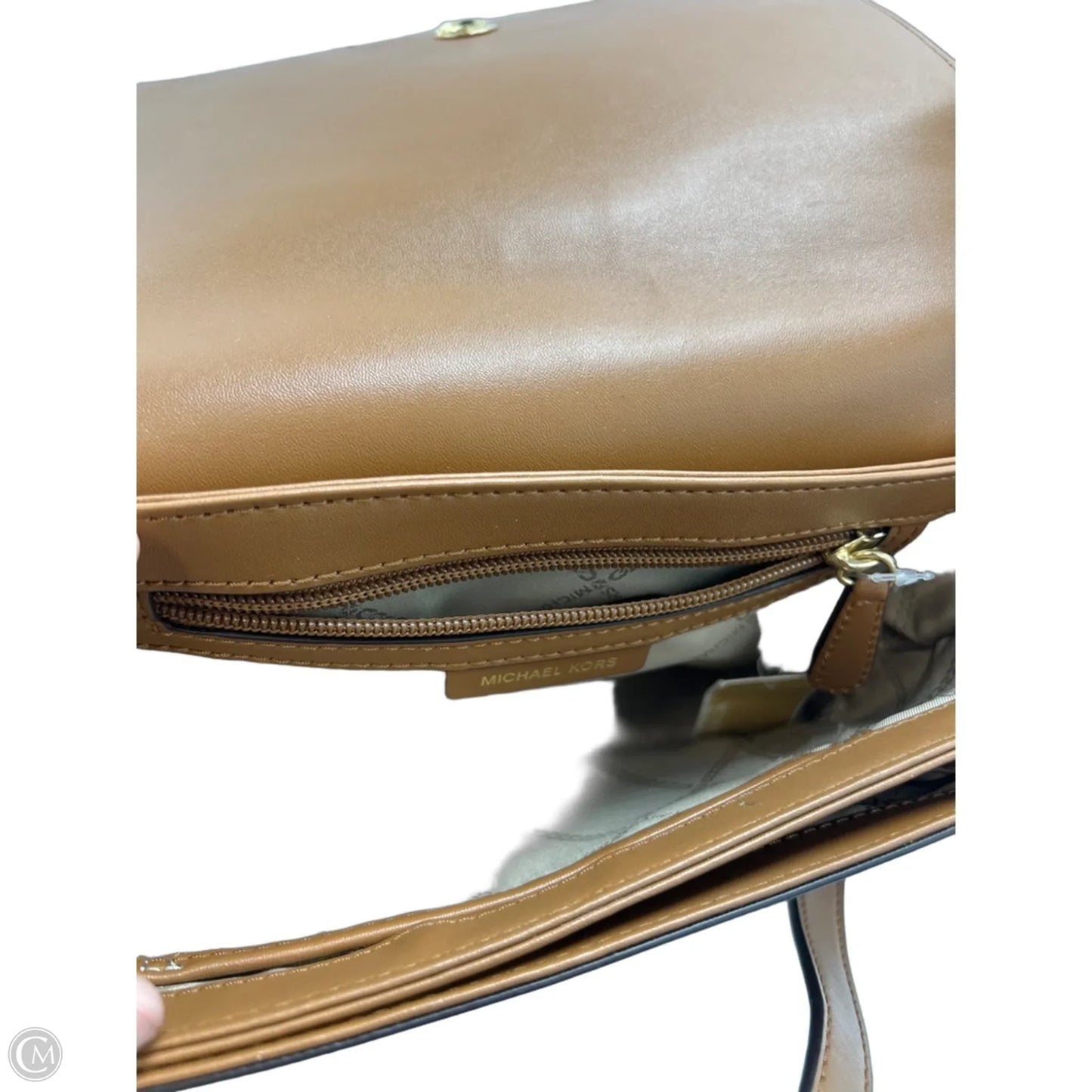Like New! Michael Kors Holly Flap Designer Crossbody Handbag