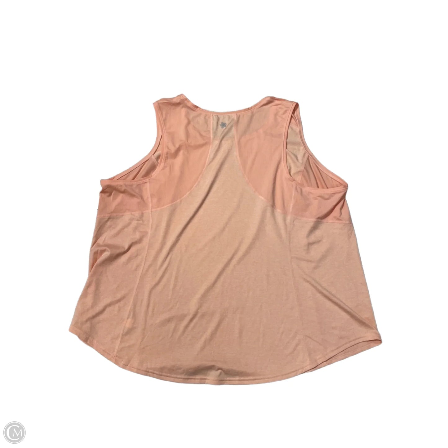Athletic Tank Top By Tek Gear In Orange, Size: 3x