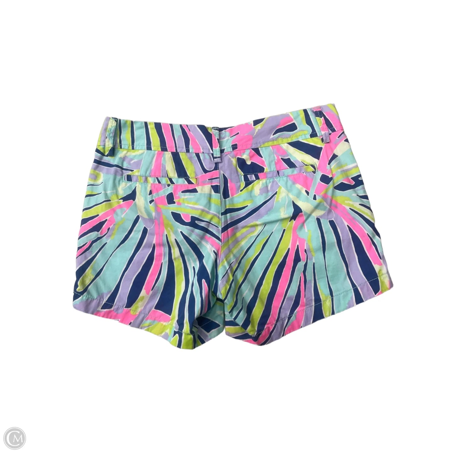 Shorts Designer By Lilly Pulitzer In Blue & Purple, Size: 4