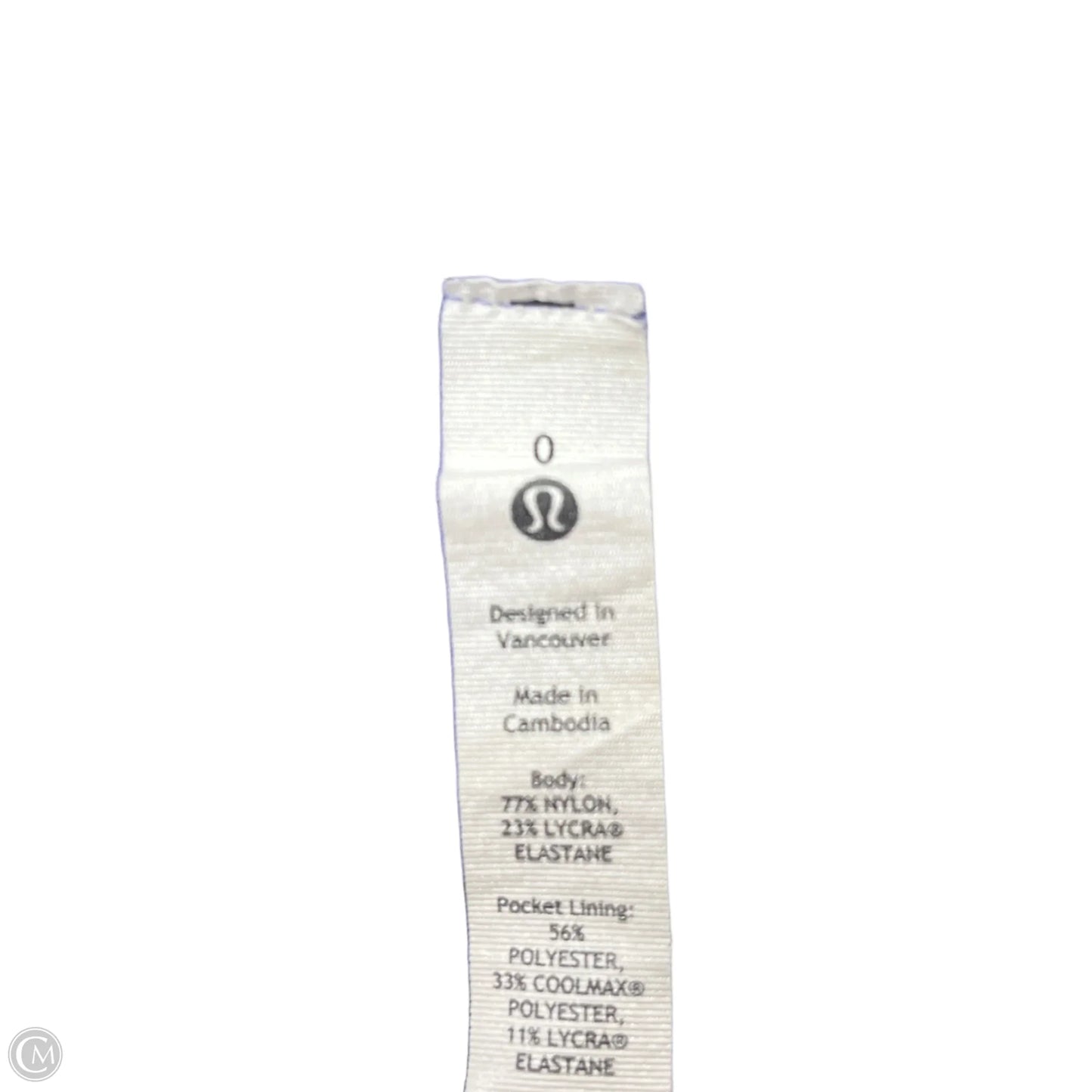 Athletic Shorts By Lululemon In Purple, Size: Xs