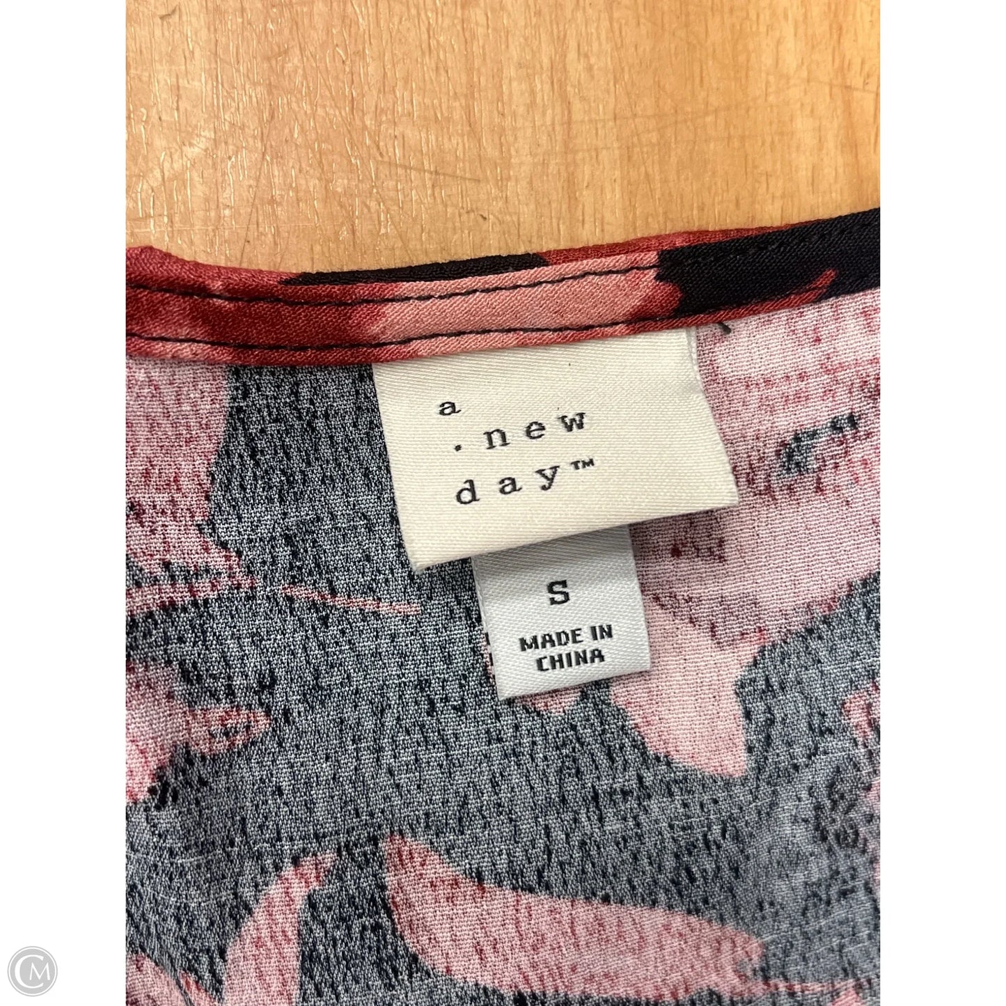 Dress Casual Maxi By A New Day In Black & Red, Size: S