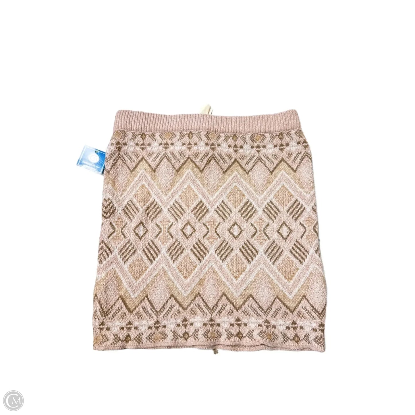 New! Skirt Mini & Short By Hem & Thread In Beige, Size: M