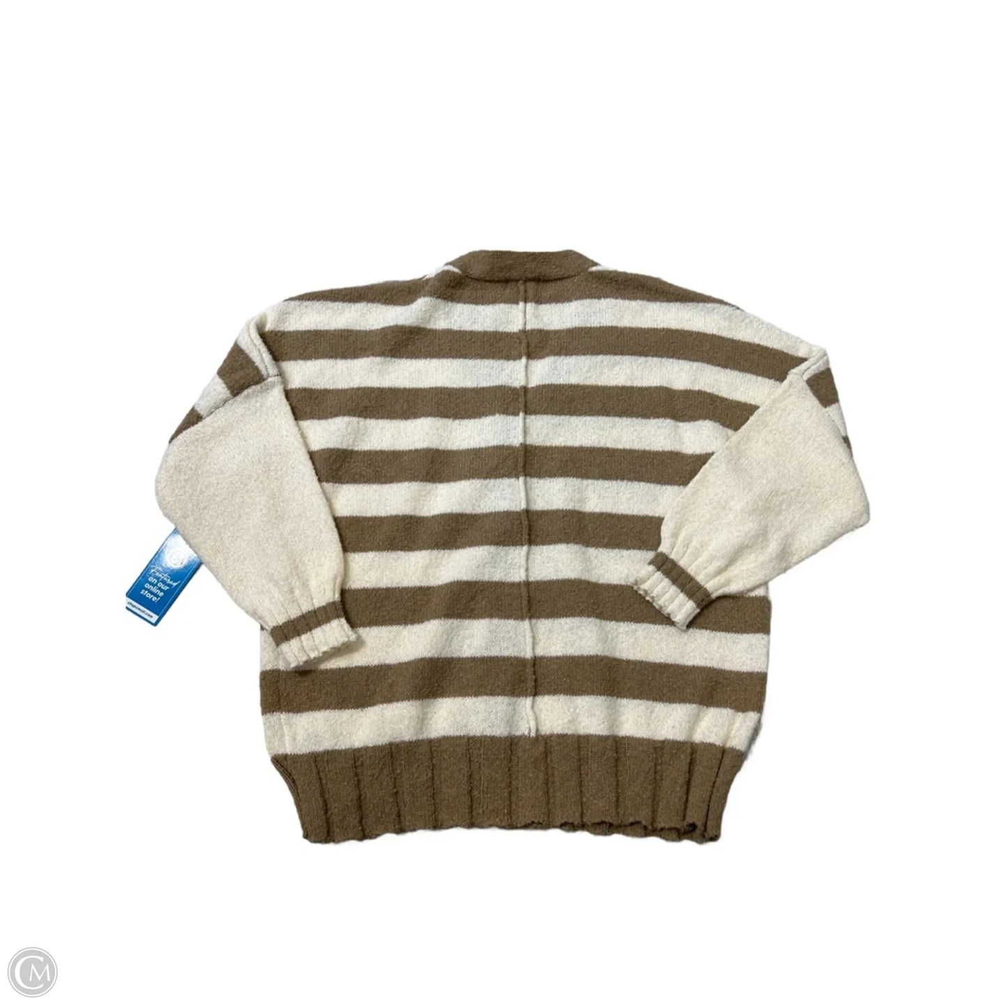 Sweater Cardigan By Altard State In Beige, Size: L