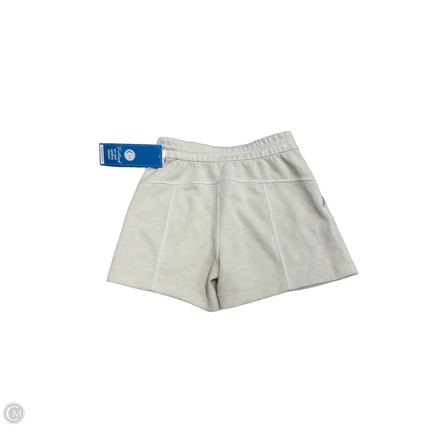 Athletic Shorts By Lululemon In Beige, Size: Xs