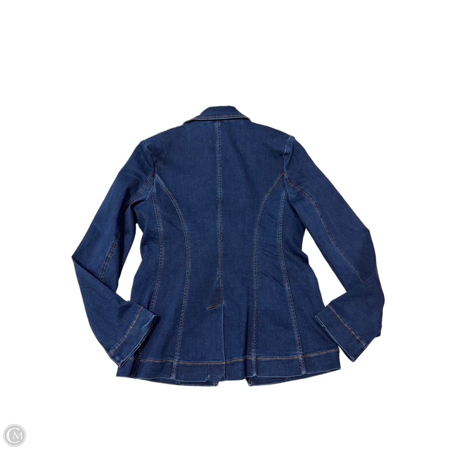 New! Blazer By Sam Edelman In Blue Denim, Size: S