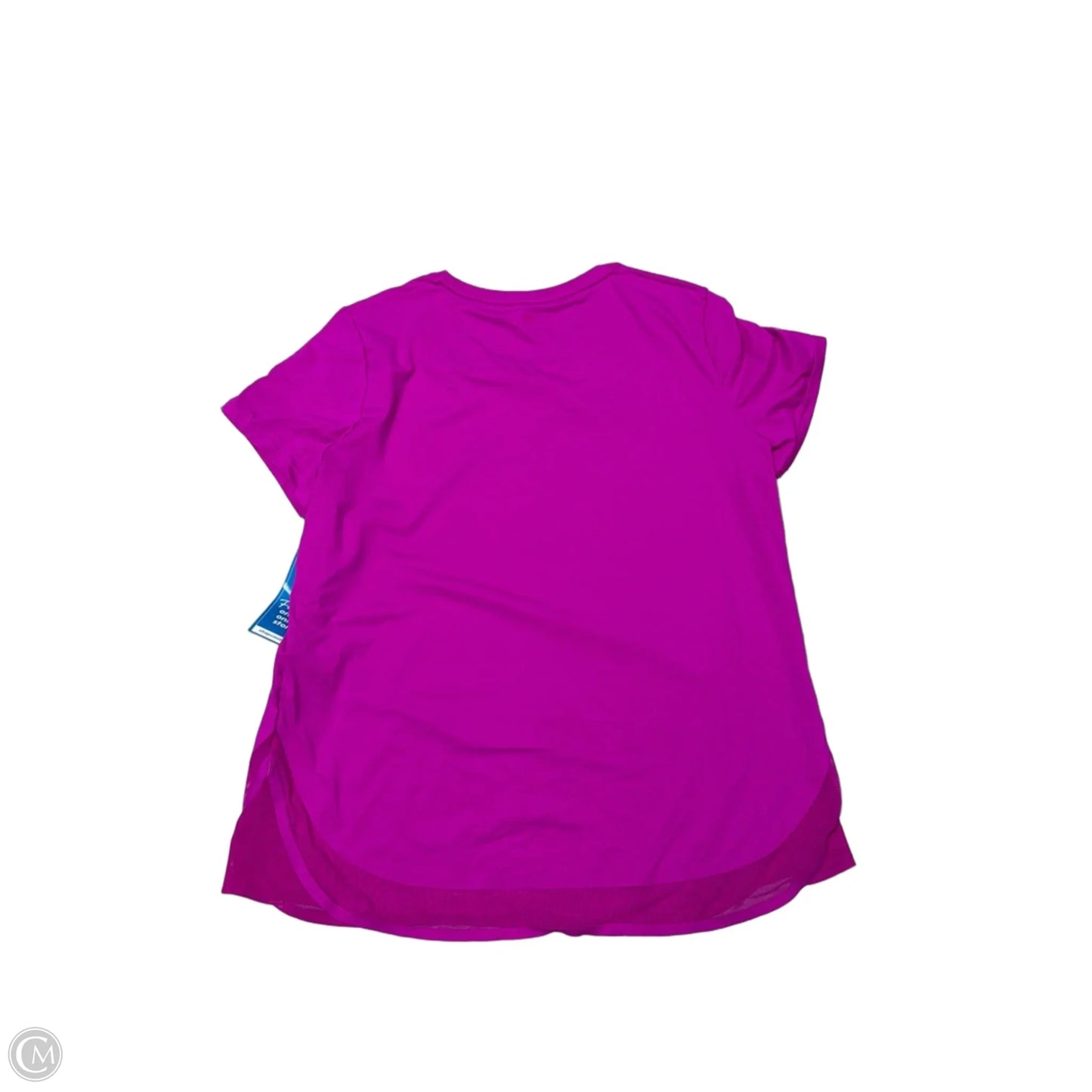 Athletic Top Short Sleeve By Athleta In Purple, Size: L
