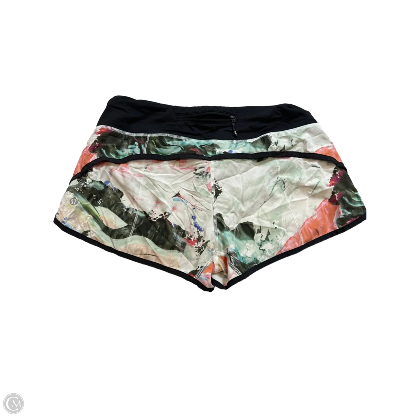 Athletic Shorts By Lululemon In Multi-colored, Size: M