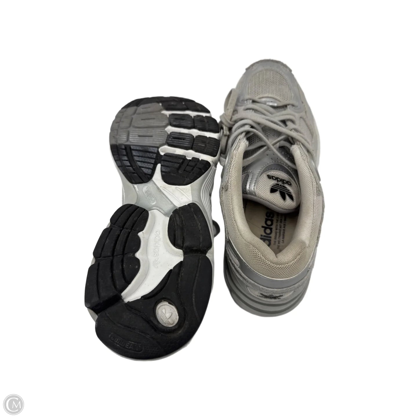 Shoes Athletic By Adidas In Grey, Size: 9