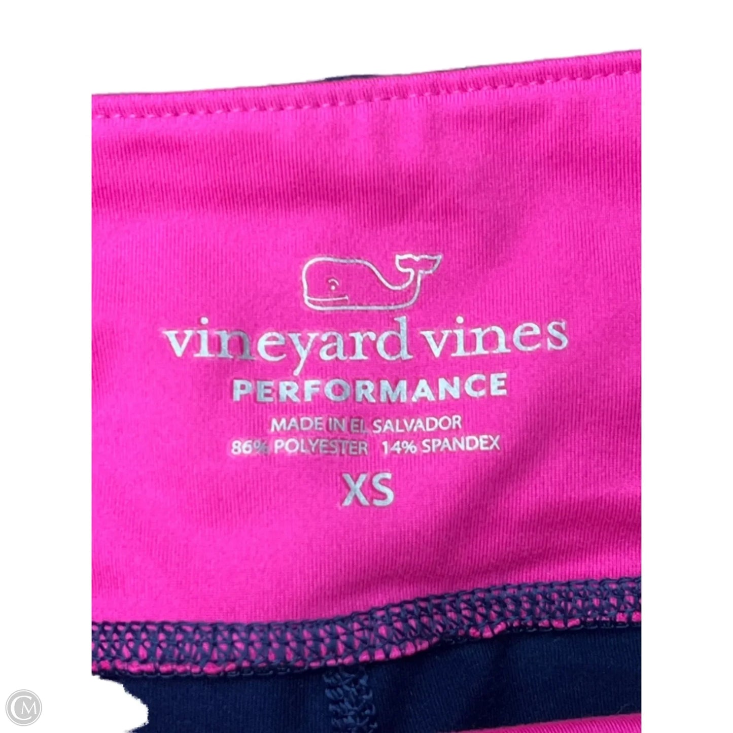 Athletic Capris By Vineyard Vines In Blue & Pink, Size: Xs