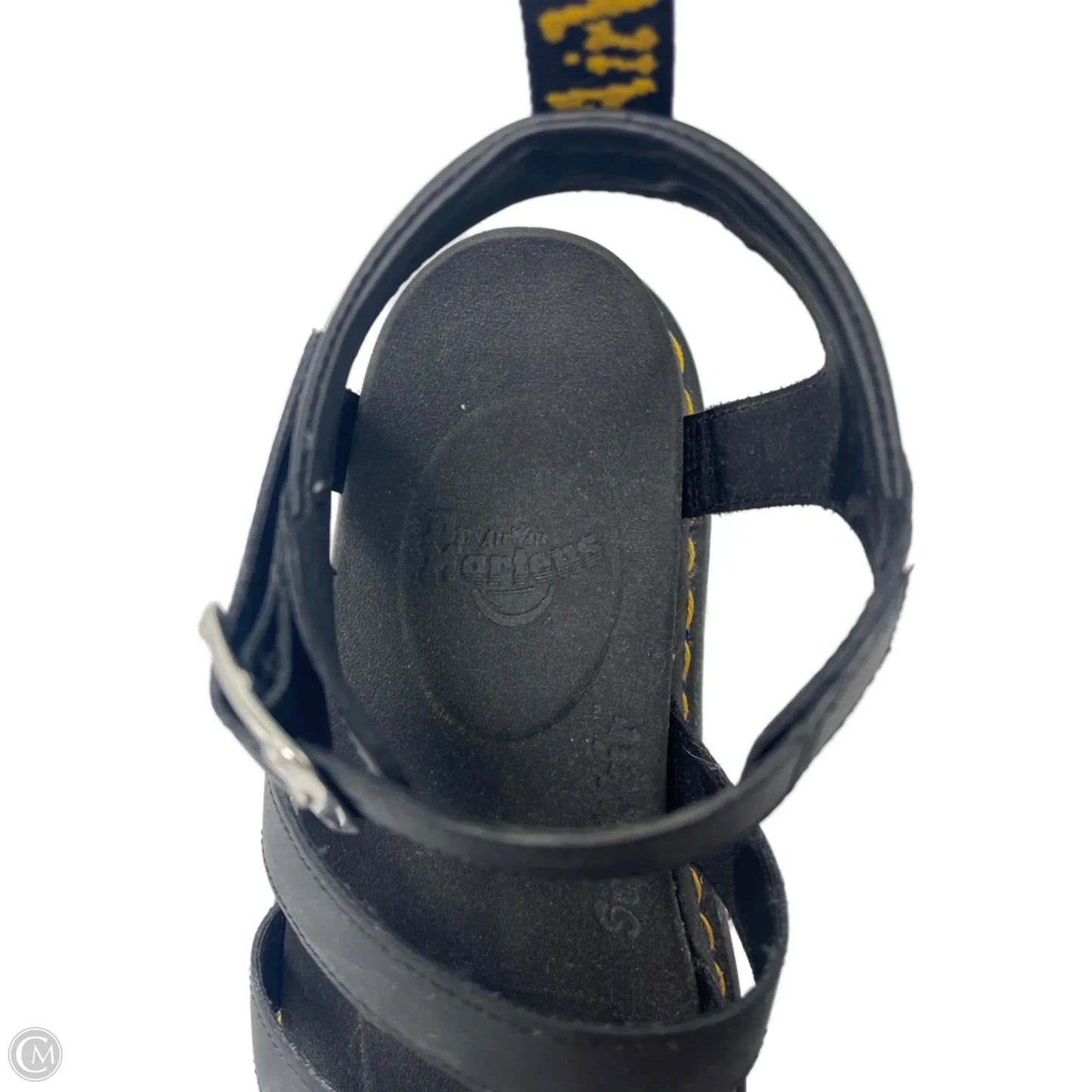 Sandals Designer By Dr Martens In Black, Size: 11