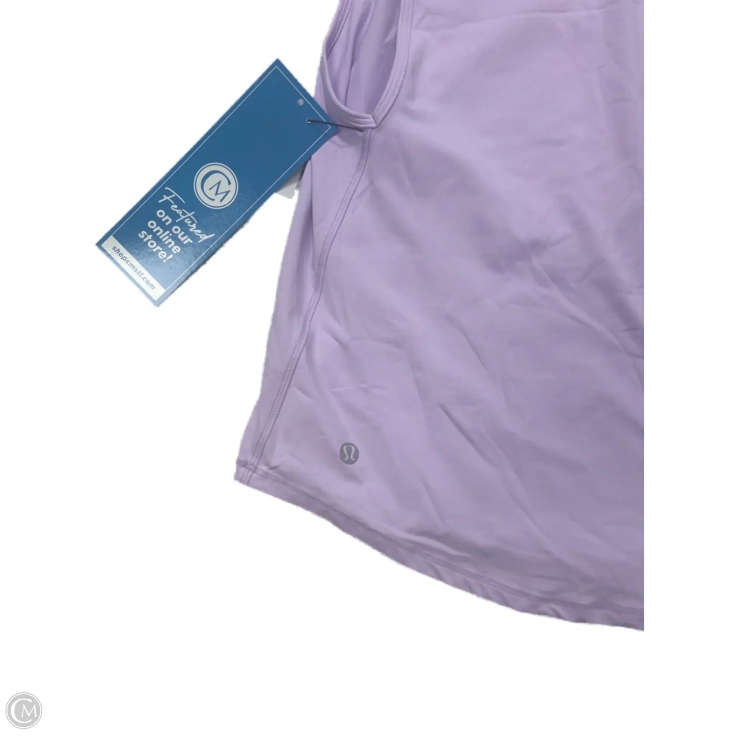 Athletic Tank Top By Lululemon In Purple, Size: L