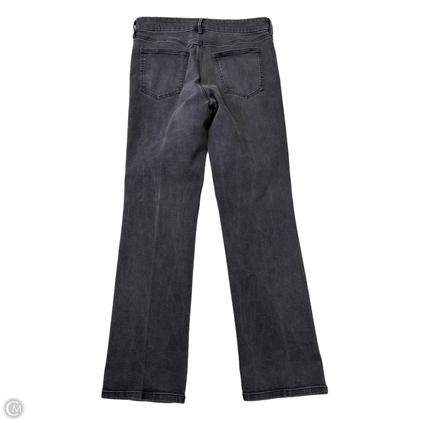 Jeans Straight By Ann Taylor In Black, Size: 14