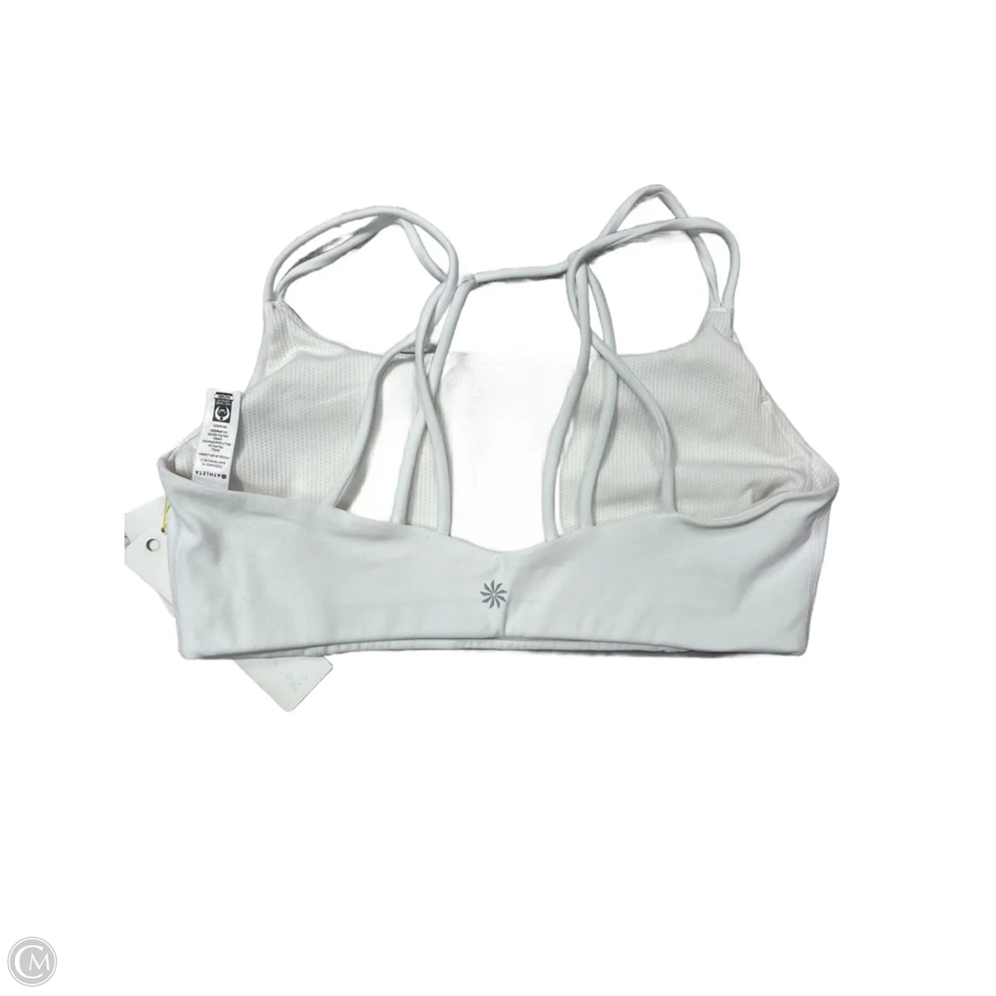 Athletic Bra By Athleta In White, Size: M