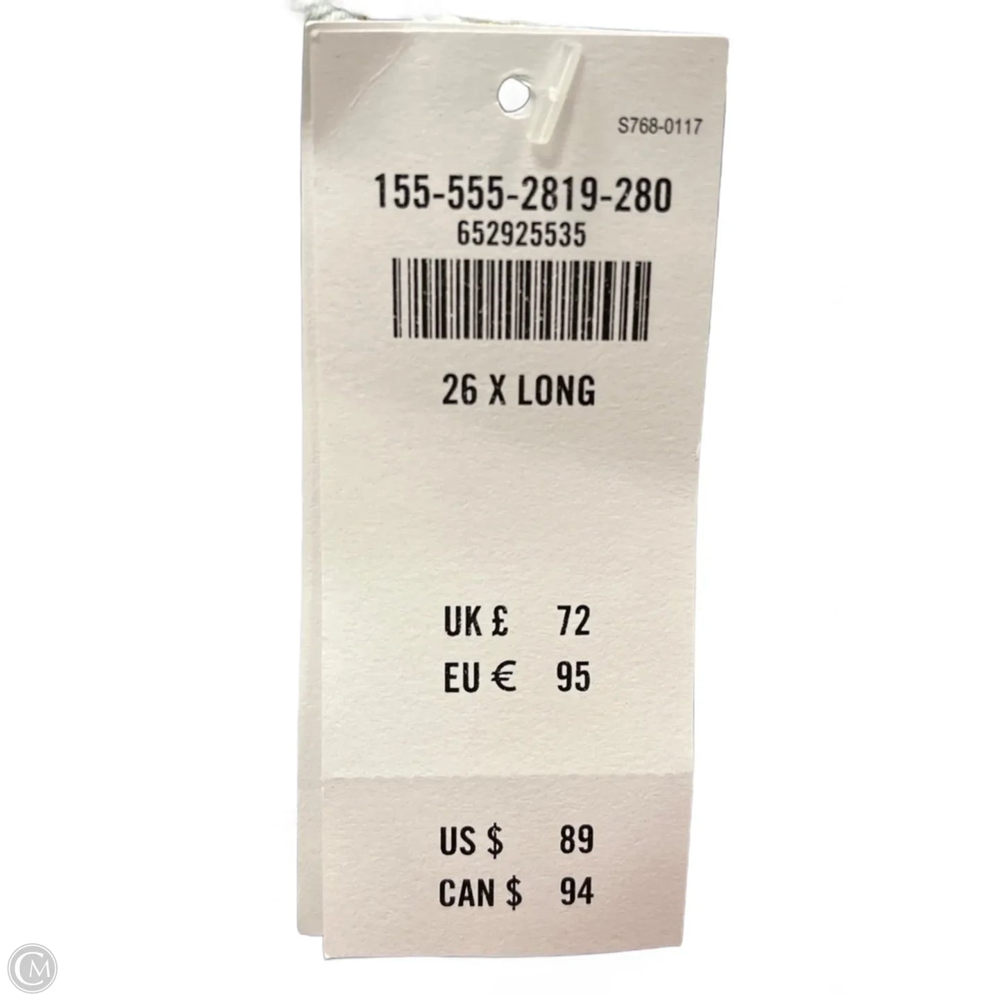 Jeans Straight By Abercrombie And Fitch In Blue, Size: 2l