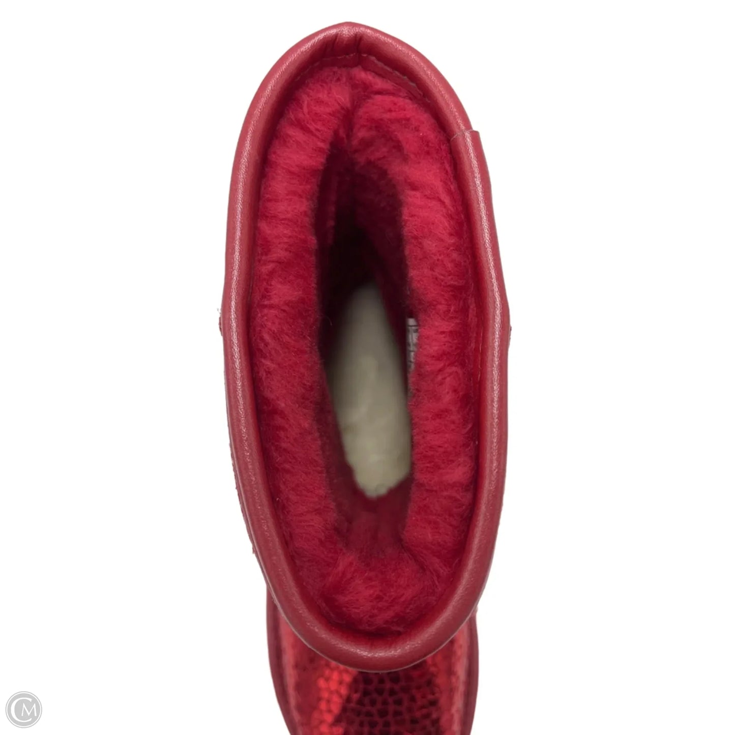 Boots Designer By Ugg In Red, Size: 5