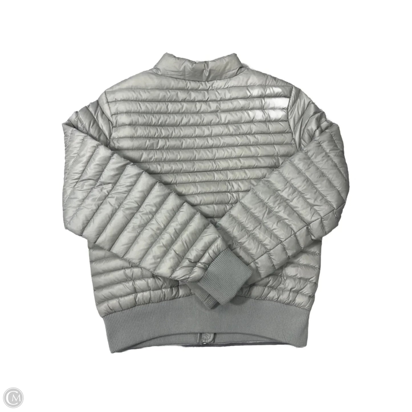 Coat Designer By Michael Kors In Grey, Size: M