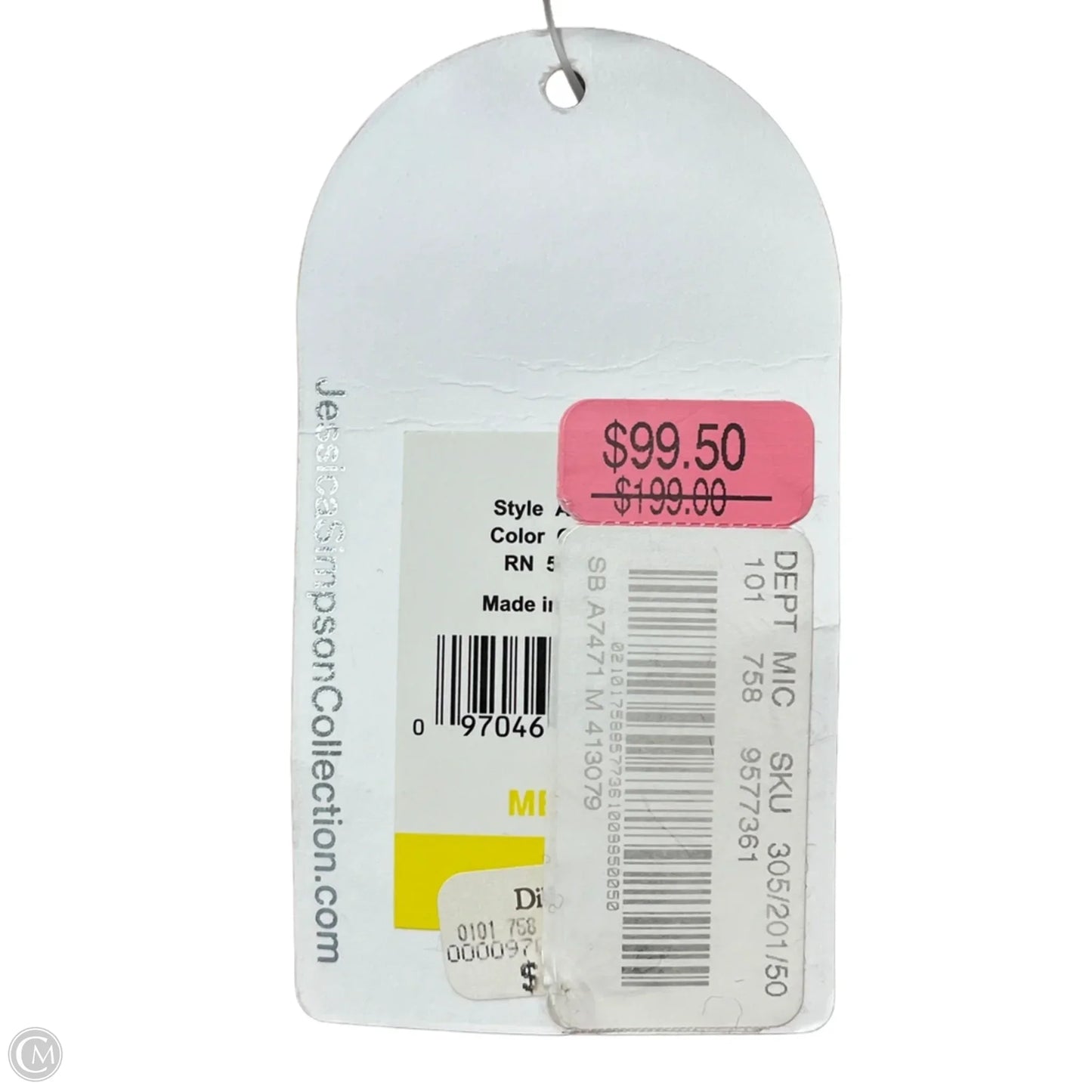 Coat Peacoat By Jessica Simpson In Tan, Size: M