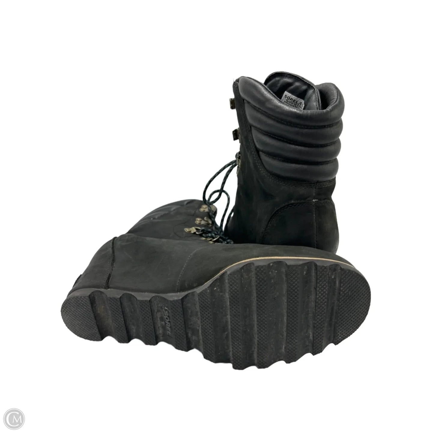 Boots Ankle Heels By Sorel In Black, Size: 11