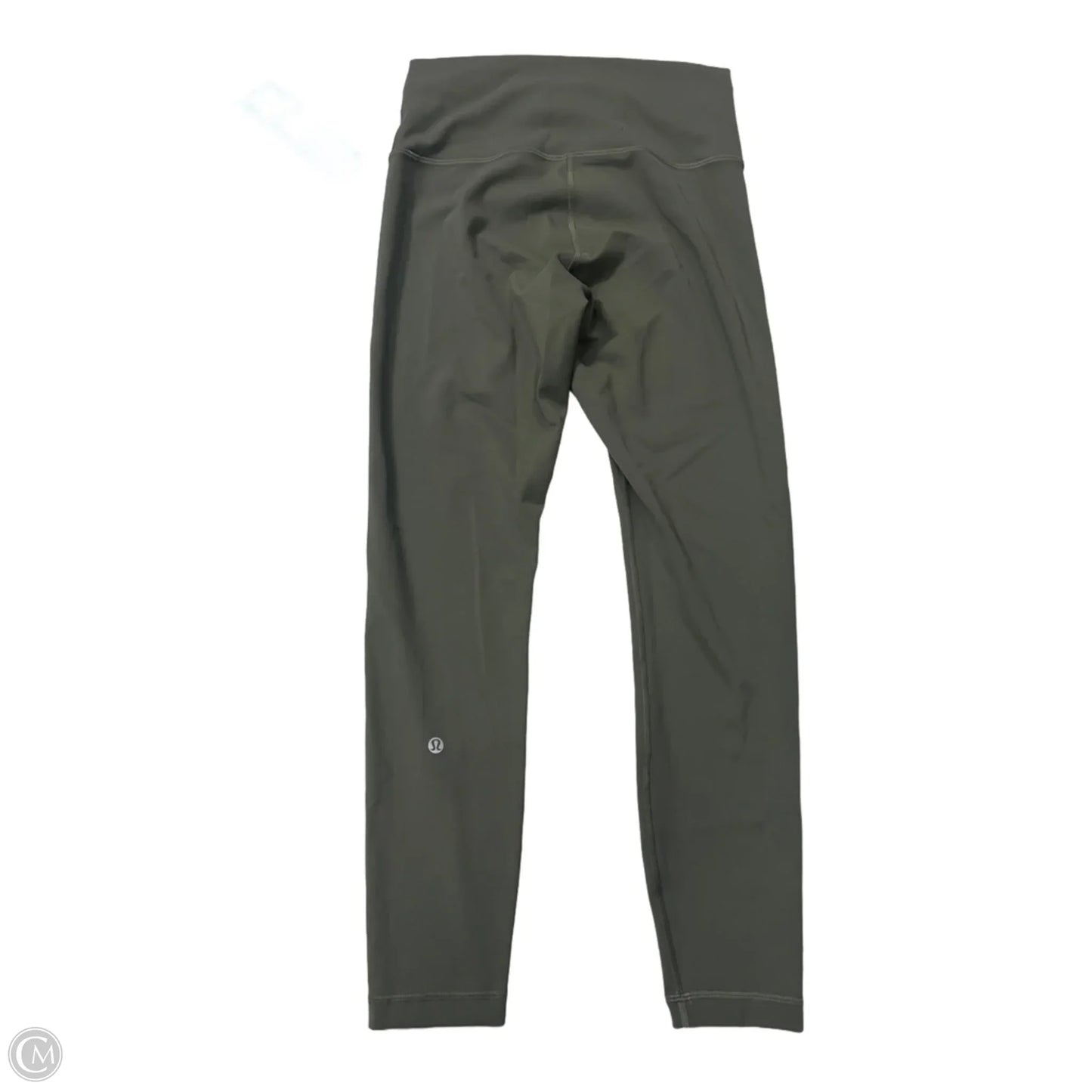 Athletic Leggings By Lululemon In Green, Size: M