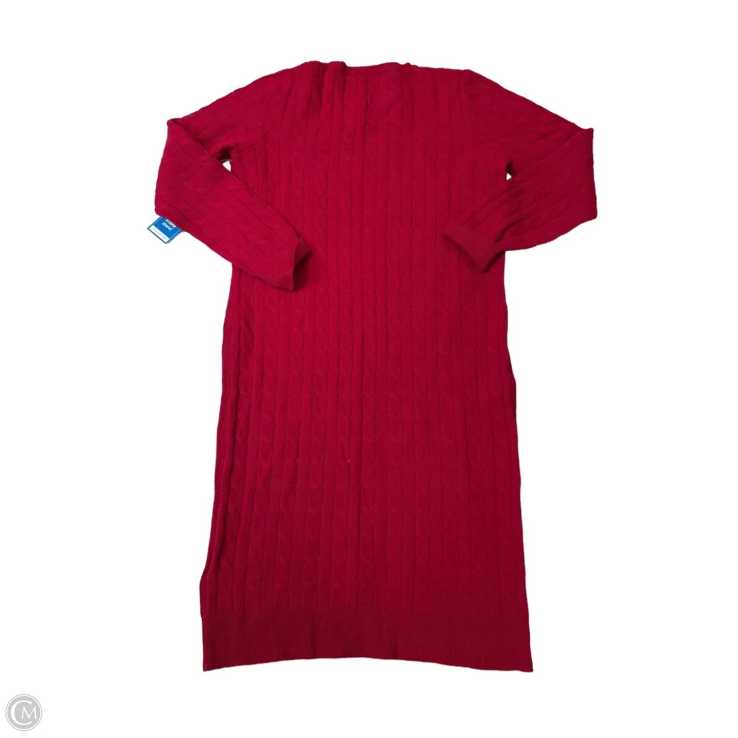 Dress Sweater By Lauren By Ralph Lauren In Red, Size: L