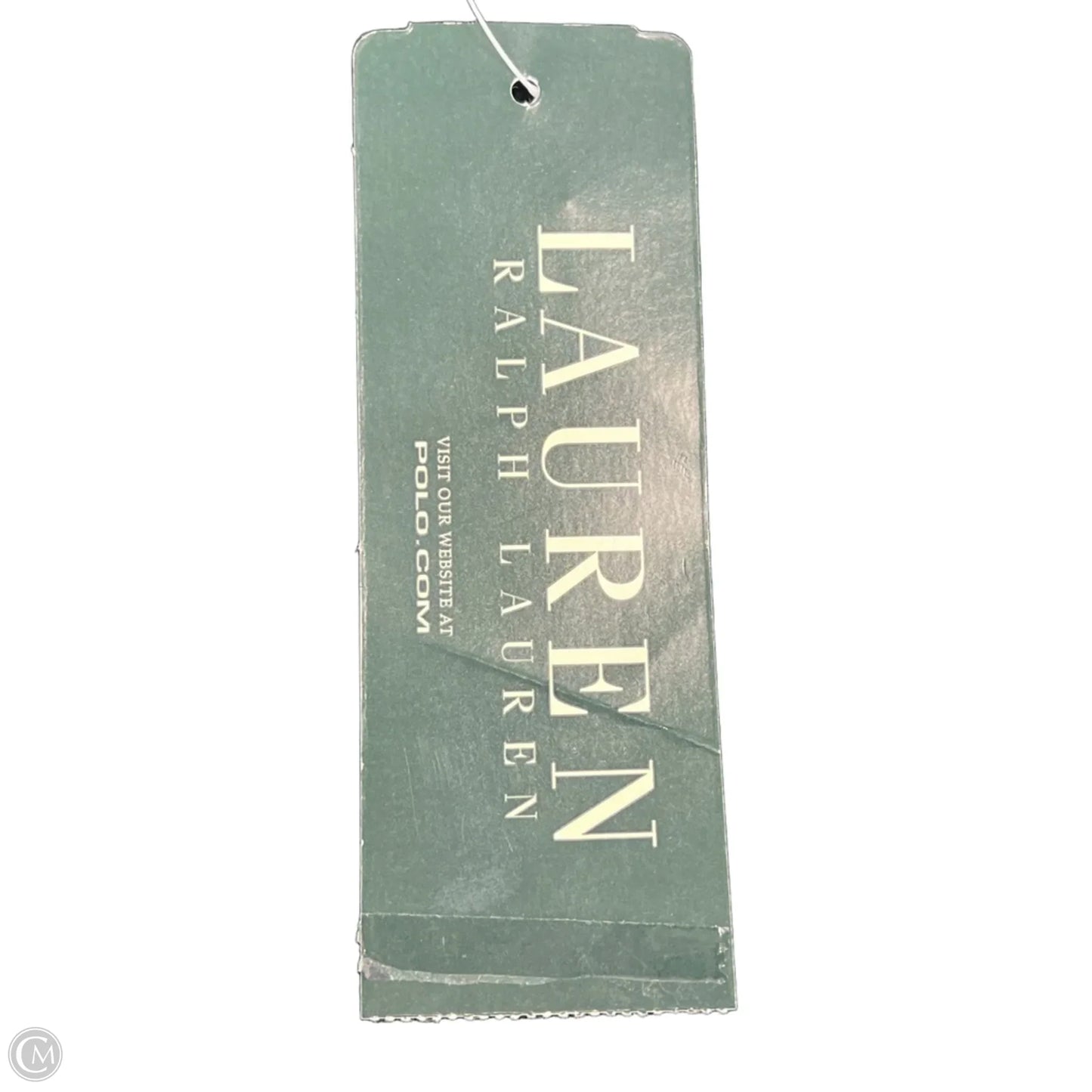 Top 3/4 Sleeve By Lauren By Ralph Lauren In Black, Size: L