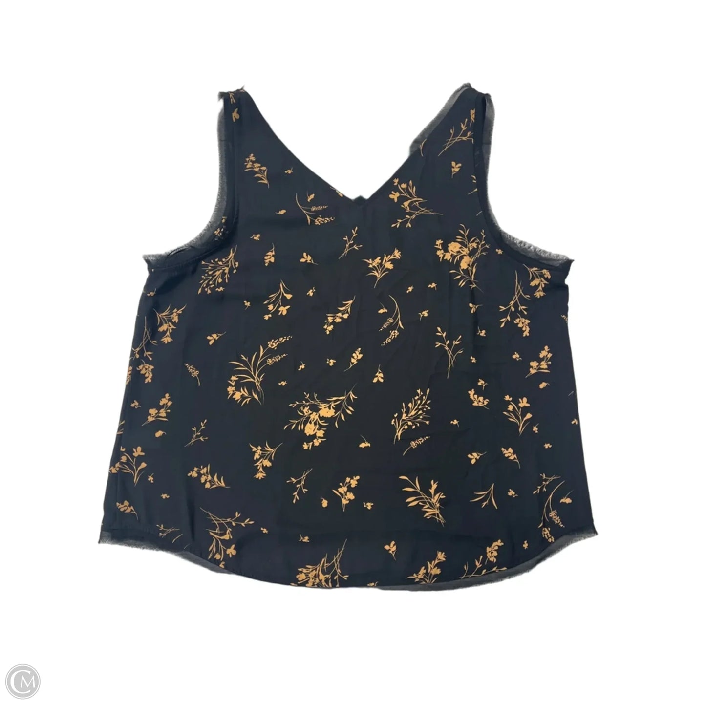 Top Sleeveless By Halogen In Black & Brown, Size: Xxl